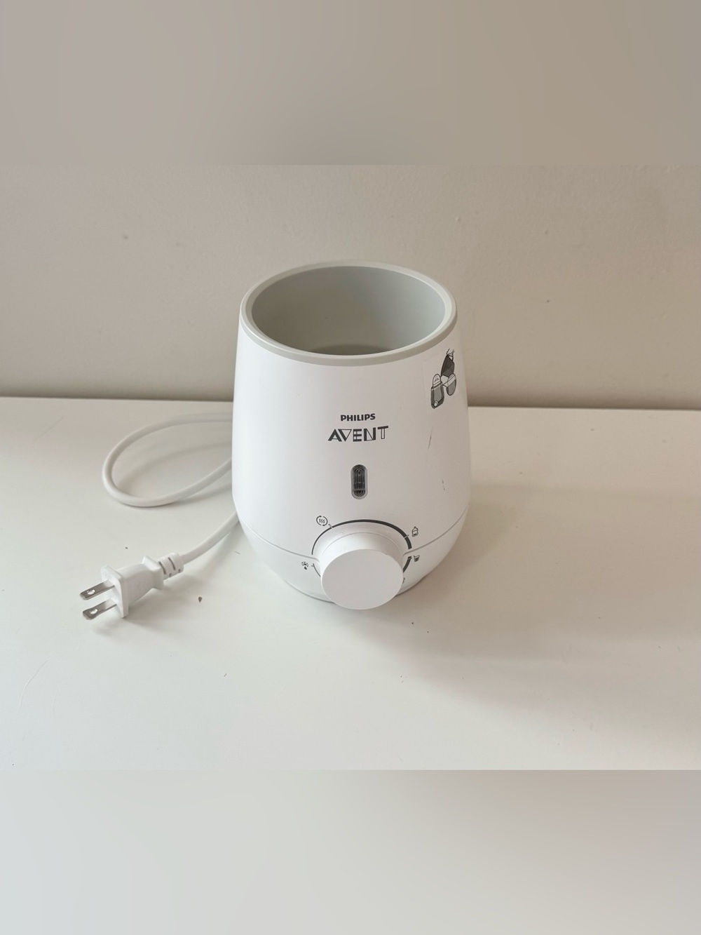 Philips AVENT Fast Bottle Warmer - SCF355 Baby Bottle Warmer White